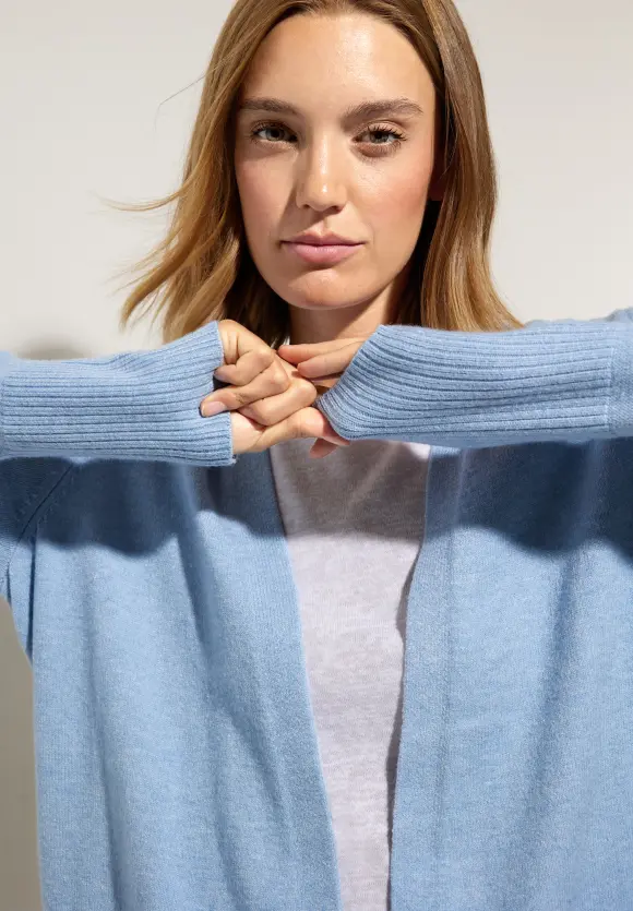 Street One Basic Cardigan mit Taschen