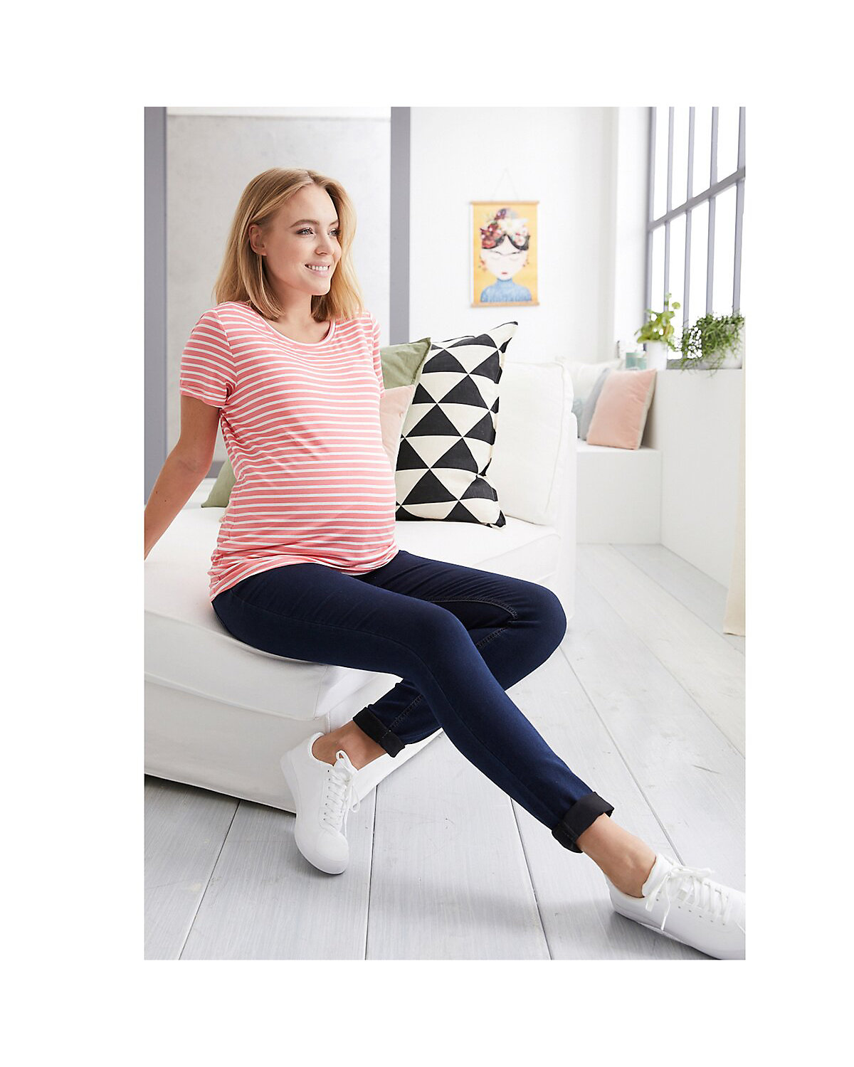 Umstands-Jeans Skinny Länge 32