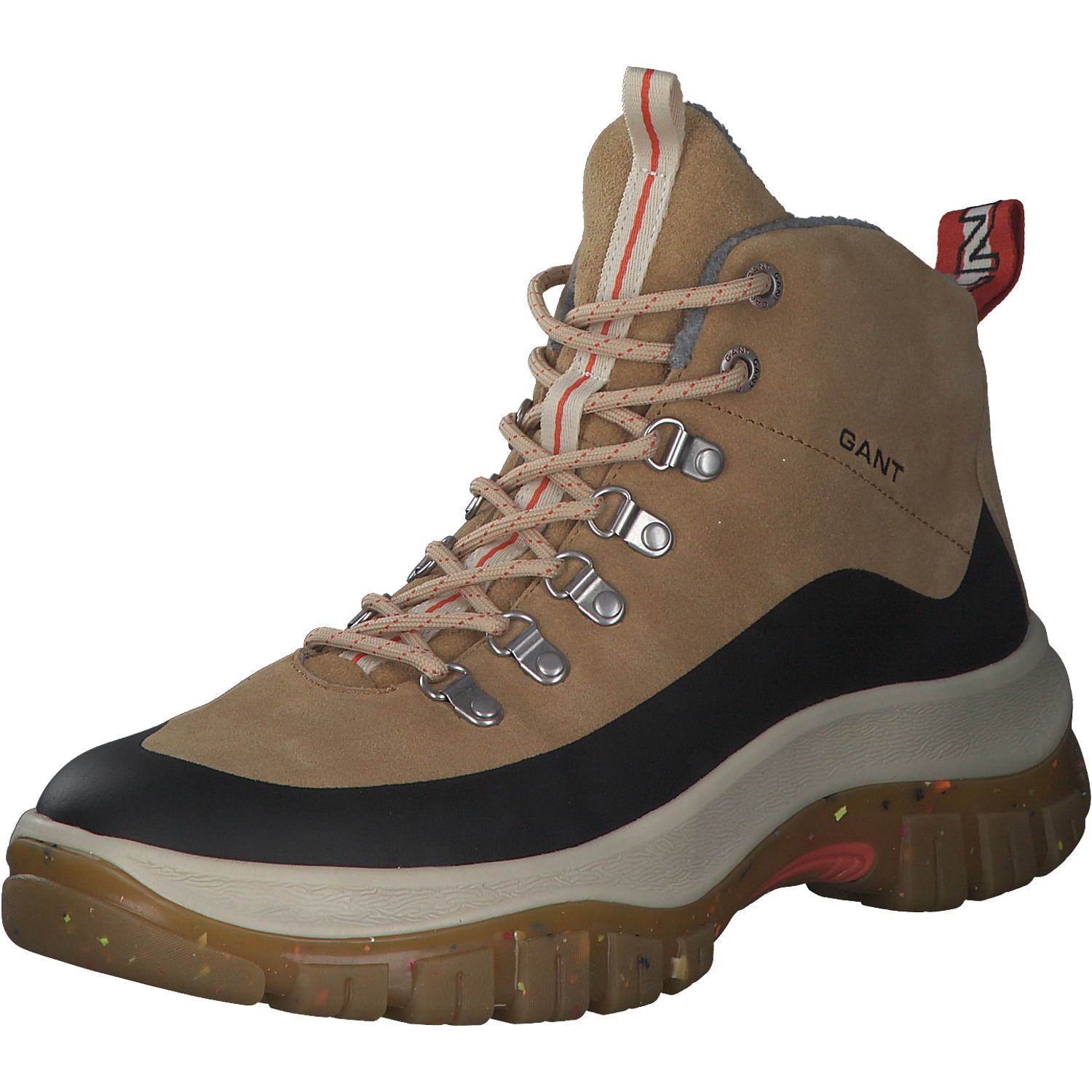 Gant Hillark Mid Cut Boot 25633352, Schnürstiefeletten, Herren, warm khaki