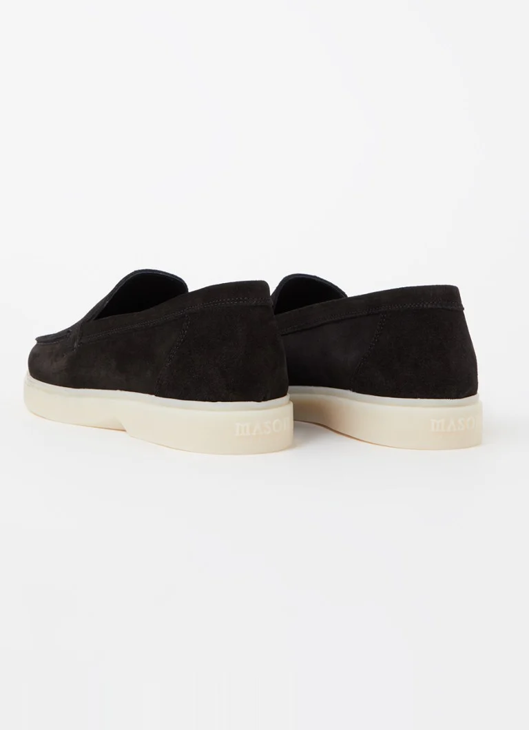 Scarpe slip-on in camoscio Amalfi di Mason Garments