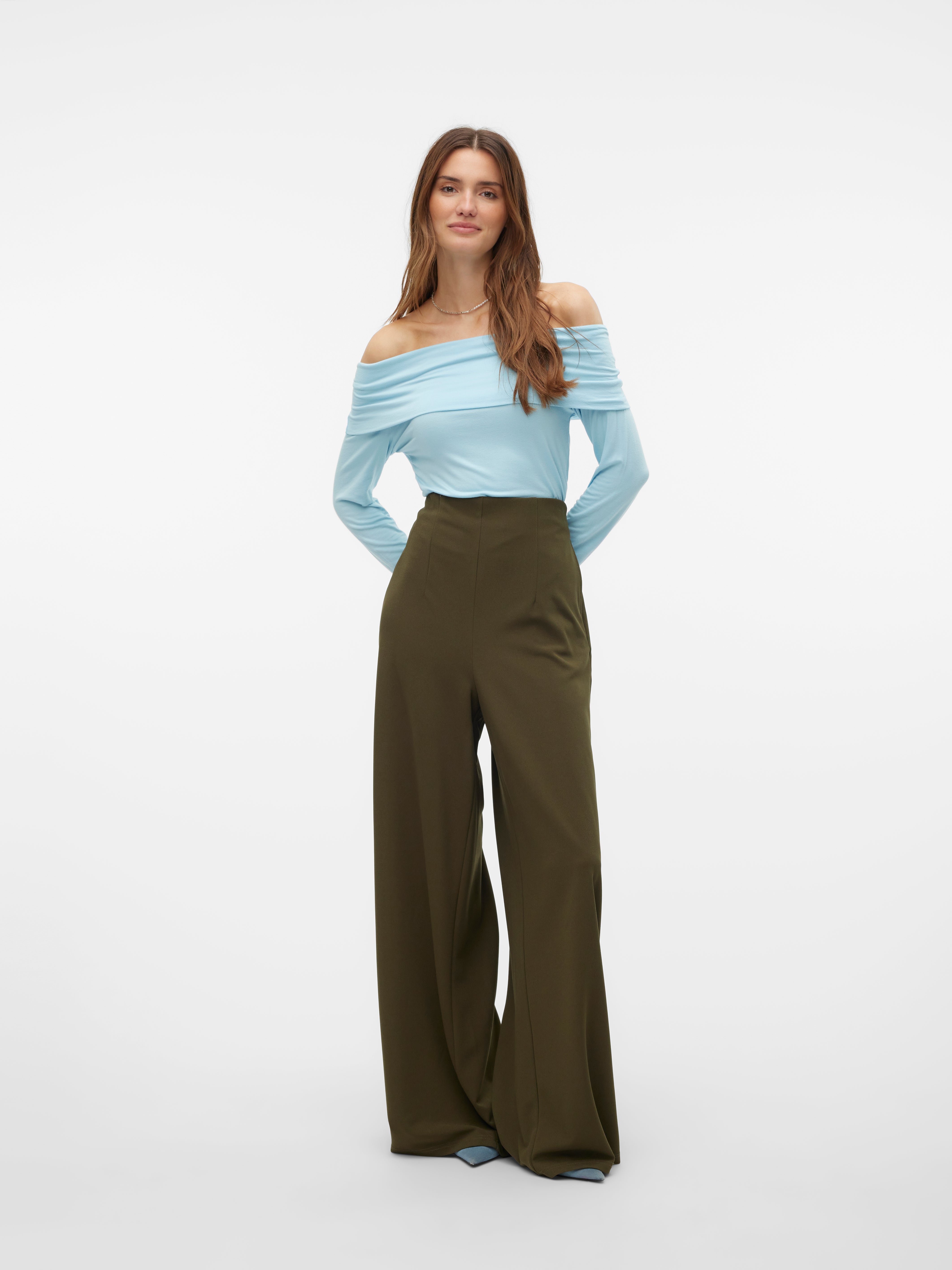 VMLIVA Hohe Taille Hose