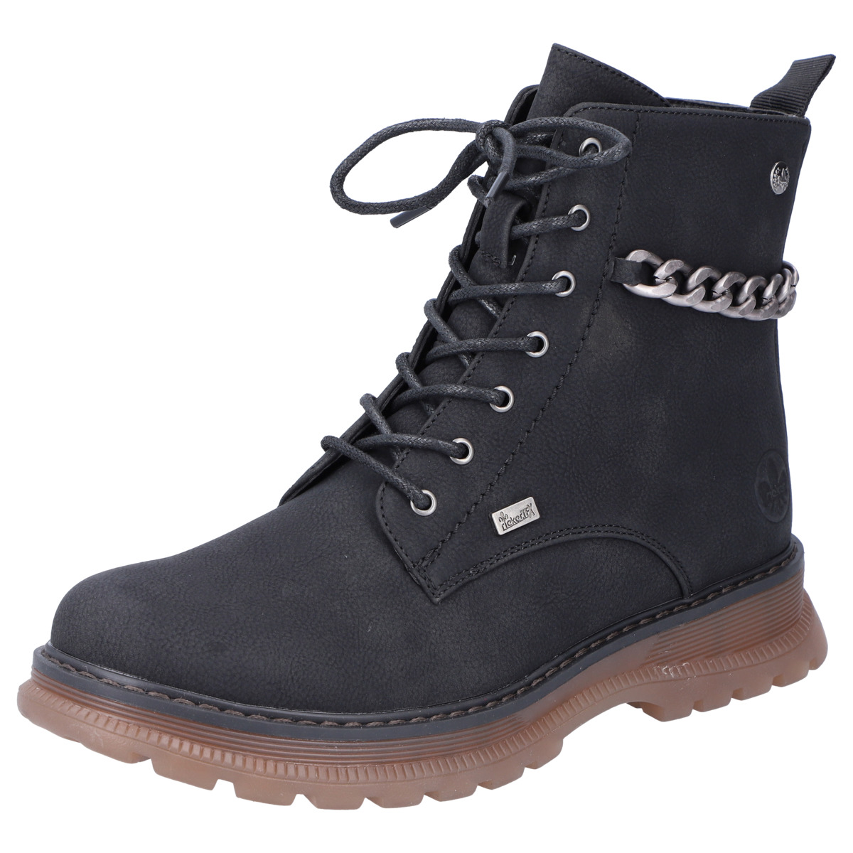 Rieker 92820 Schnürboots schwarz