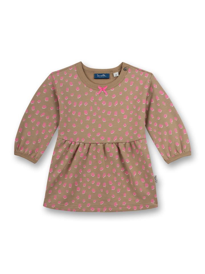 Sanetta Sweatkleid in Beige günstig kaufen
