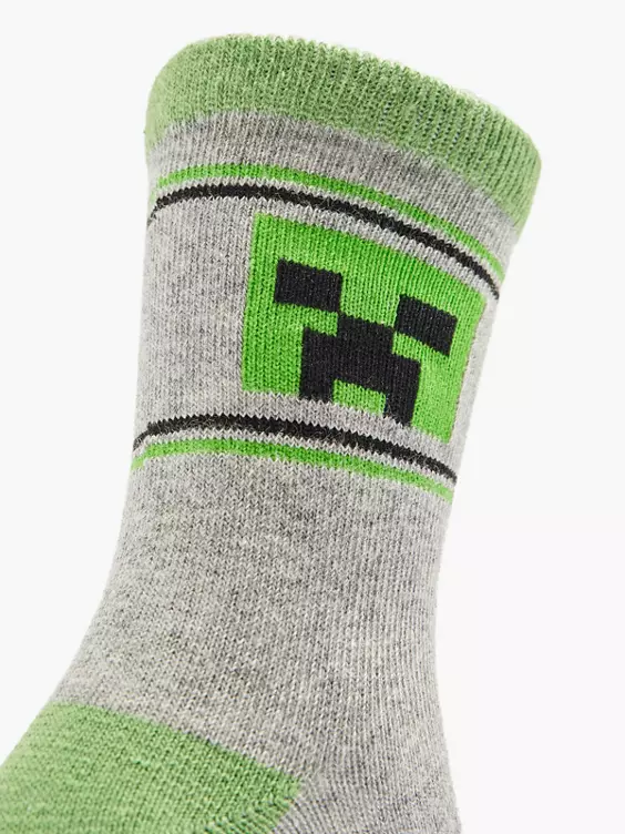 Minecraft 3er Pack Socken