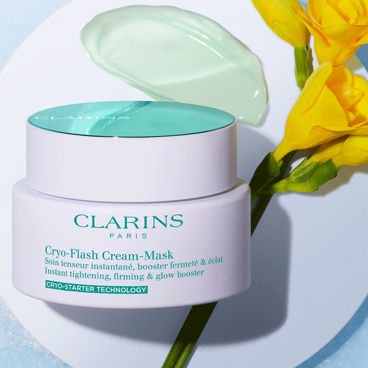 Clarins Cryo-Flash Masque-Crème Effet lift immédiat, fermeté & éclat