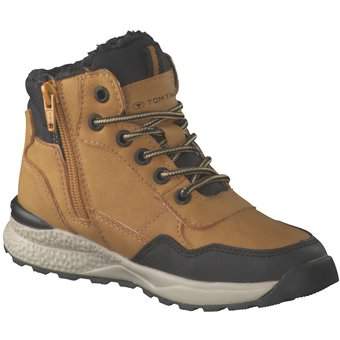 Tom Tailor Schnür Boots in gelb