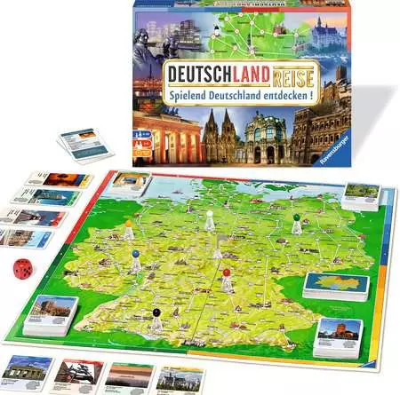 Deutschlandreise - Spiel ab 8 Jahren