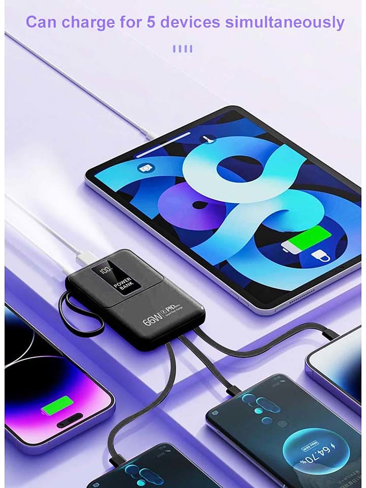 SWEET ACCESS Powerbank 20.000 mAh in Schwarz günstig kaufen onesize