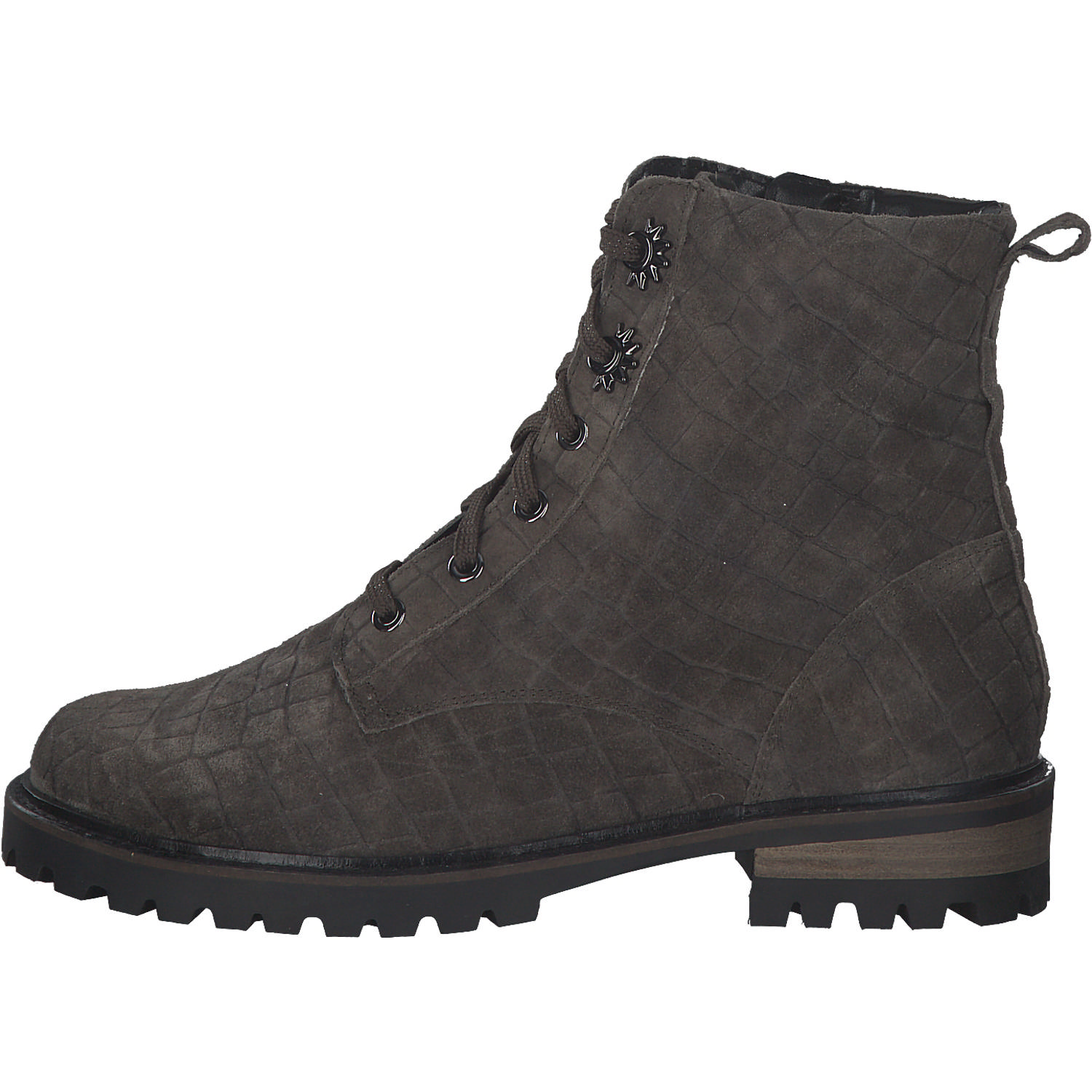 Waldläufer Ayla 774802, Schnürstiefeletten, Damen, kitt
