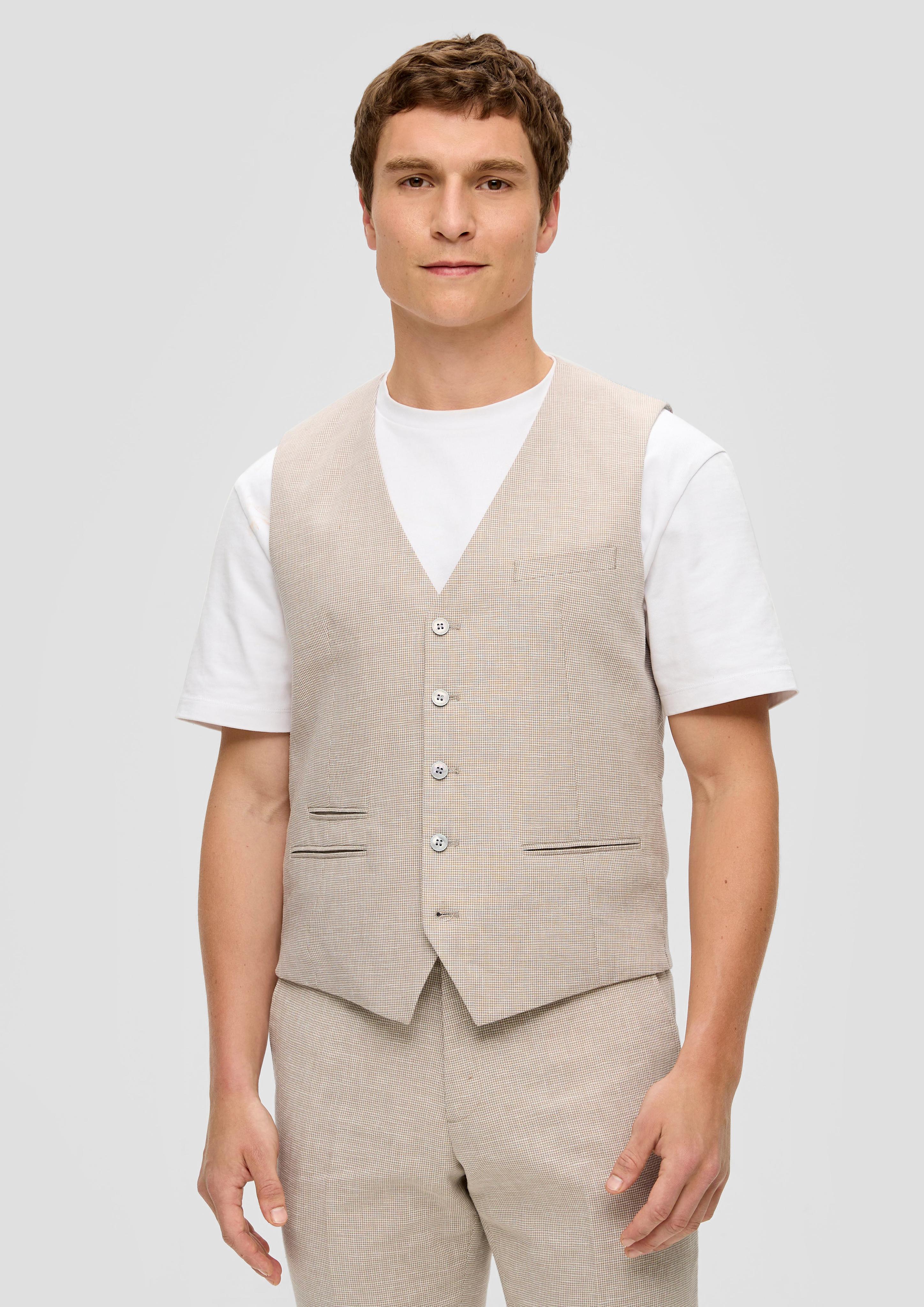 s.ONICE: Weste im Slim Fit  2142802-81N8