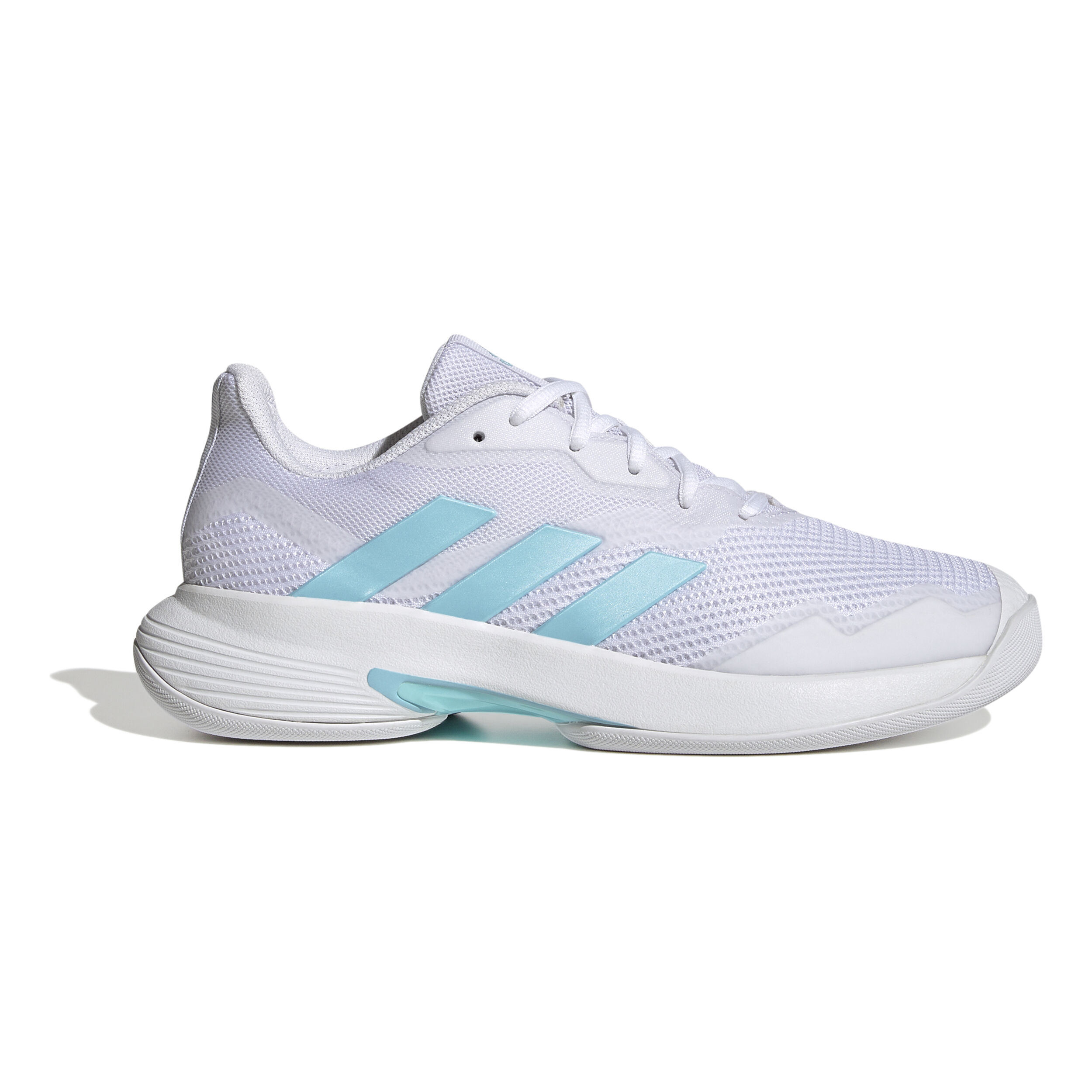 CourtJam Control Teppichschuh Damen - Weiß, Türkis