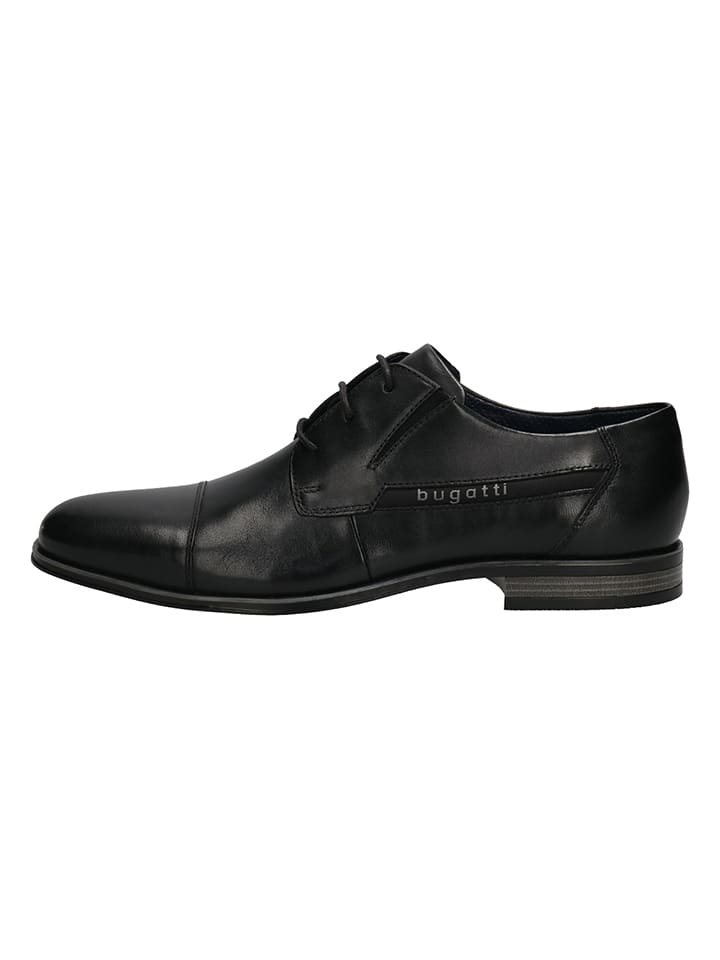 Bugatti Leder-Schnürschuhe 