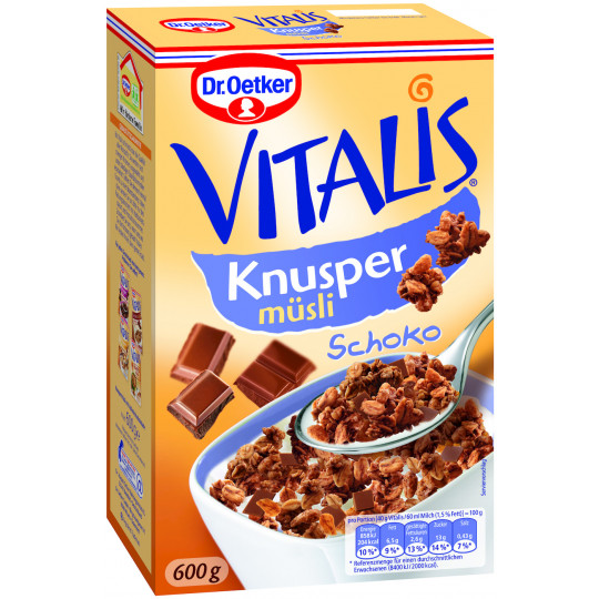 Dr.Oetker Vitalis Knusper Müsli Schoko 600G