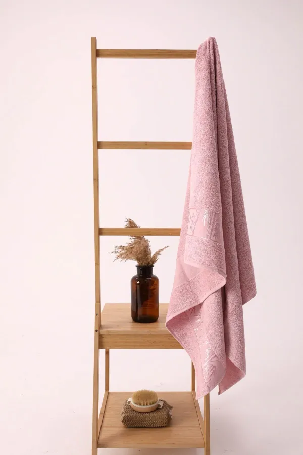 FAVORA  Nurpak Bambus-Badetuch 90 x 150 – Pulver