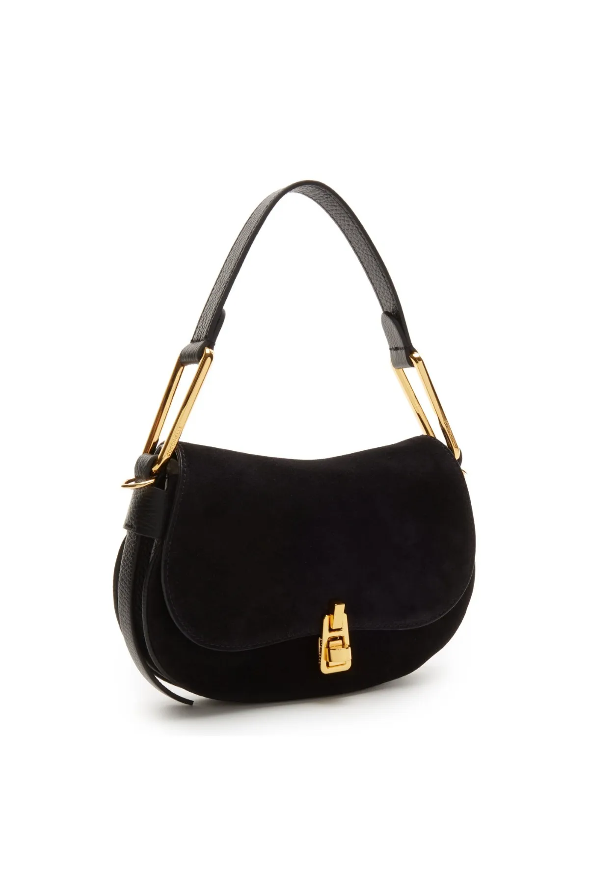 Coccinelle  Magie Suede Damen Handtasche Schwarz E1pqs580101001