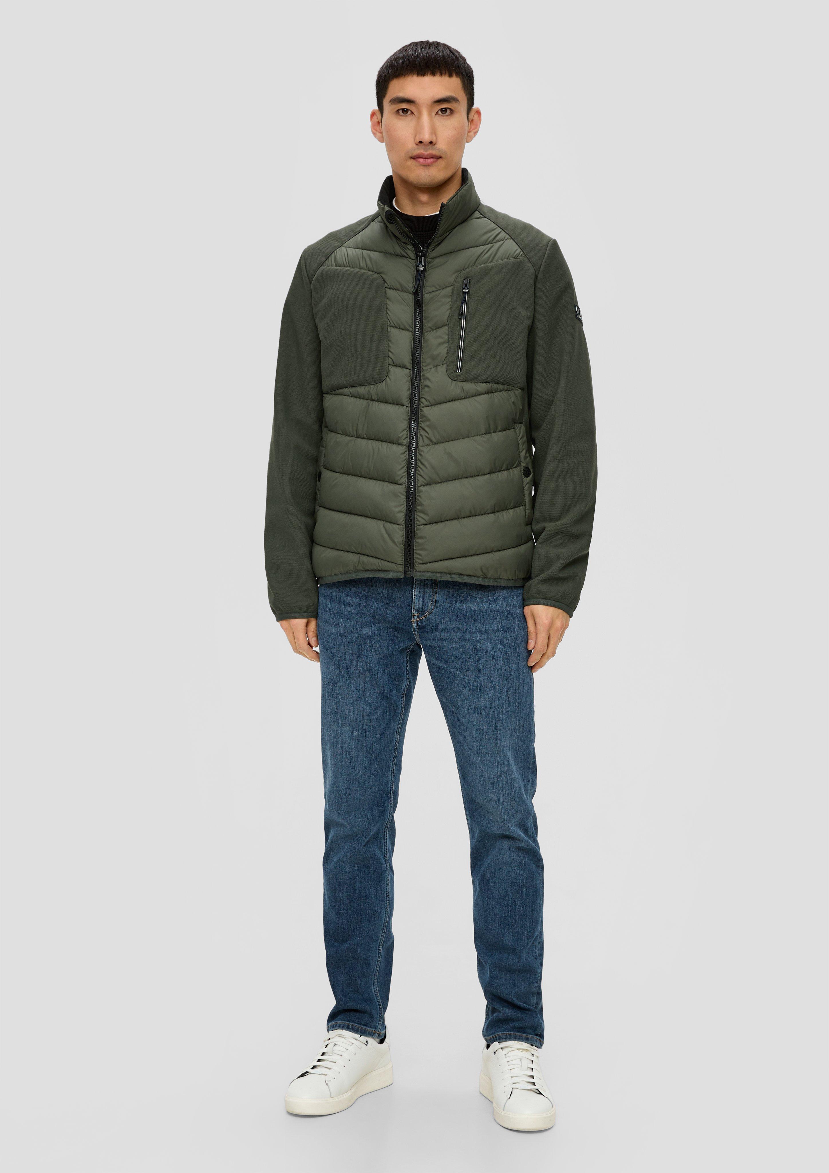 Softshelljacke mit Kontrastdetails  2140534-7940