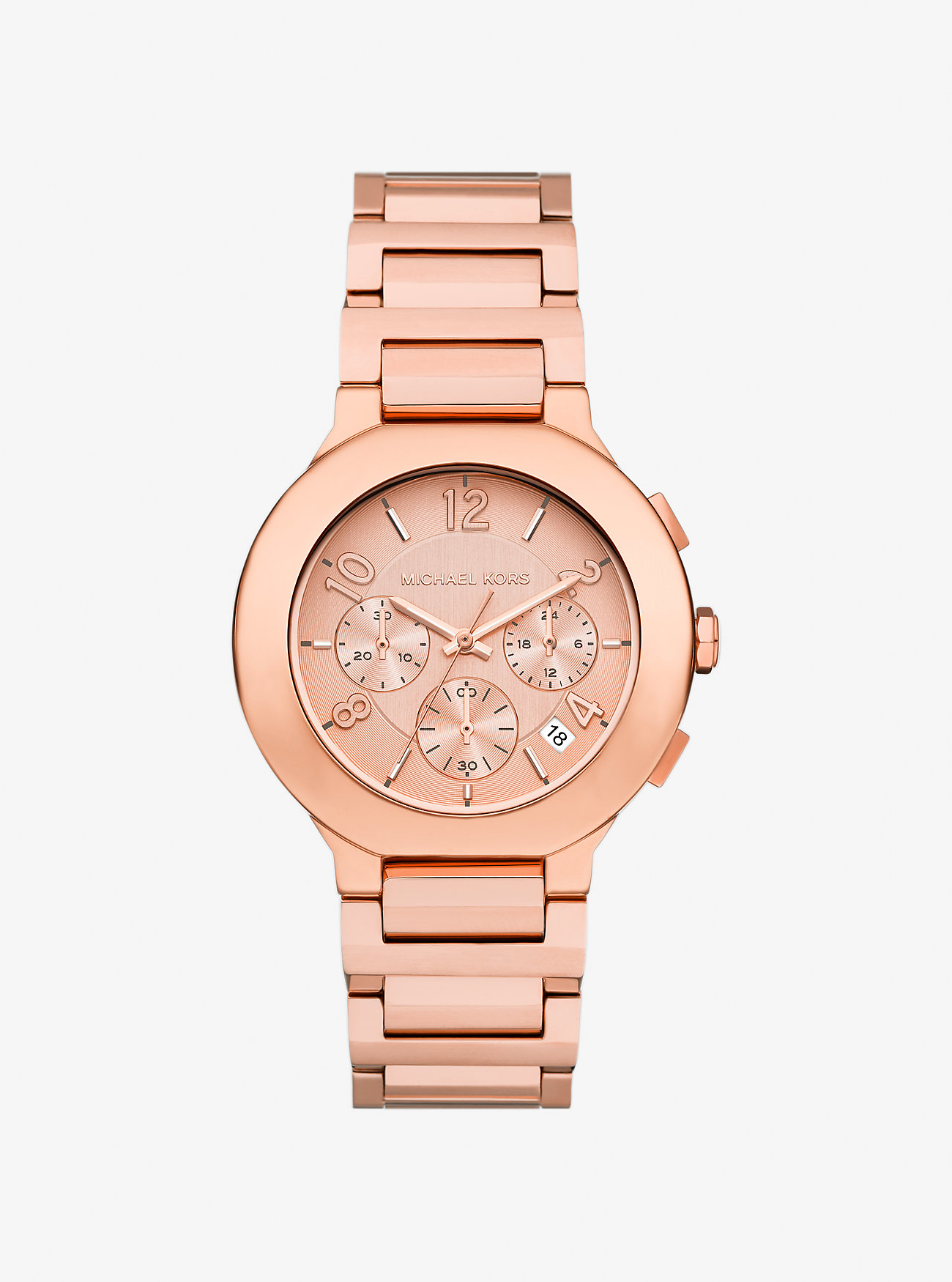 Oversized Gramercy Rose Gold-Tone Watch - ROSE GOLD