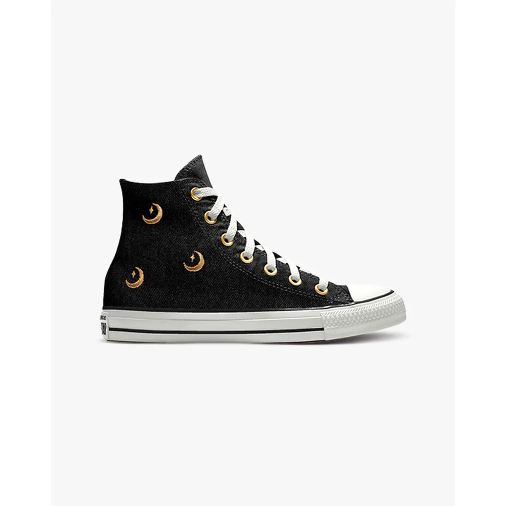 Converse Custom Chuck Taylor All Star Embroidery By You 163038CHO23_BLACKDENIM_MOONS_CO / schwarz