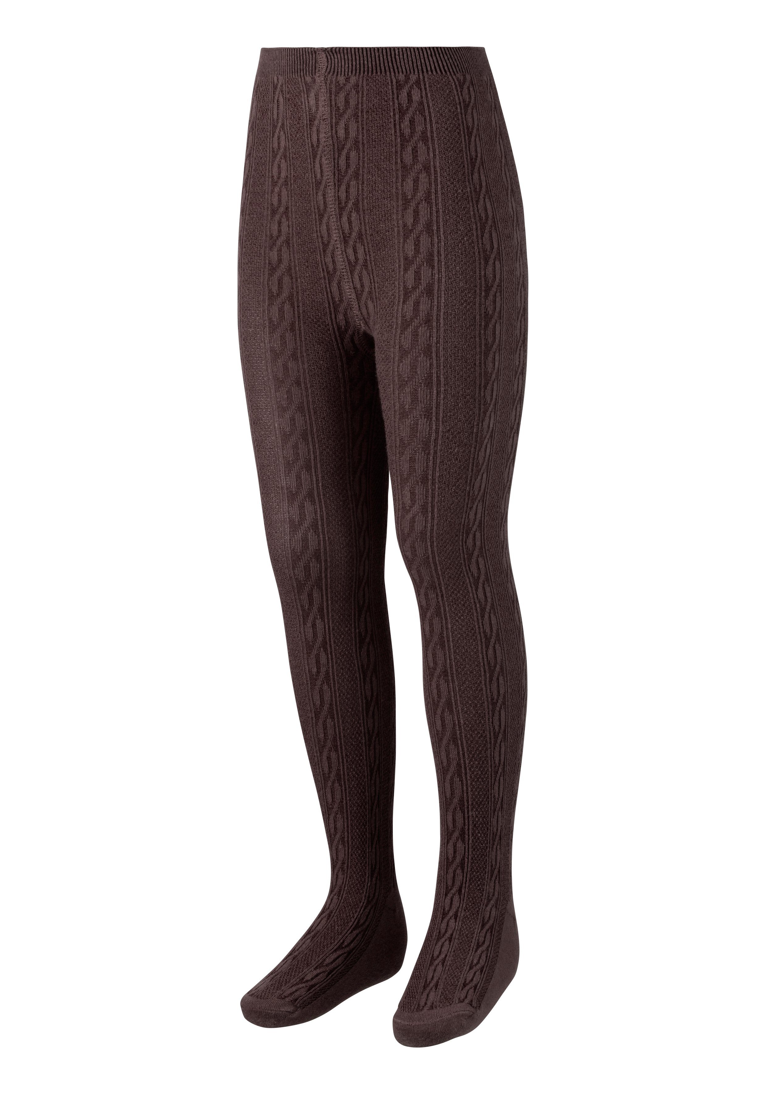 H.I.S Strumpfhose (Packung 3 St) mit Zopfmuster