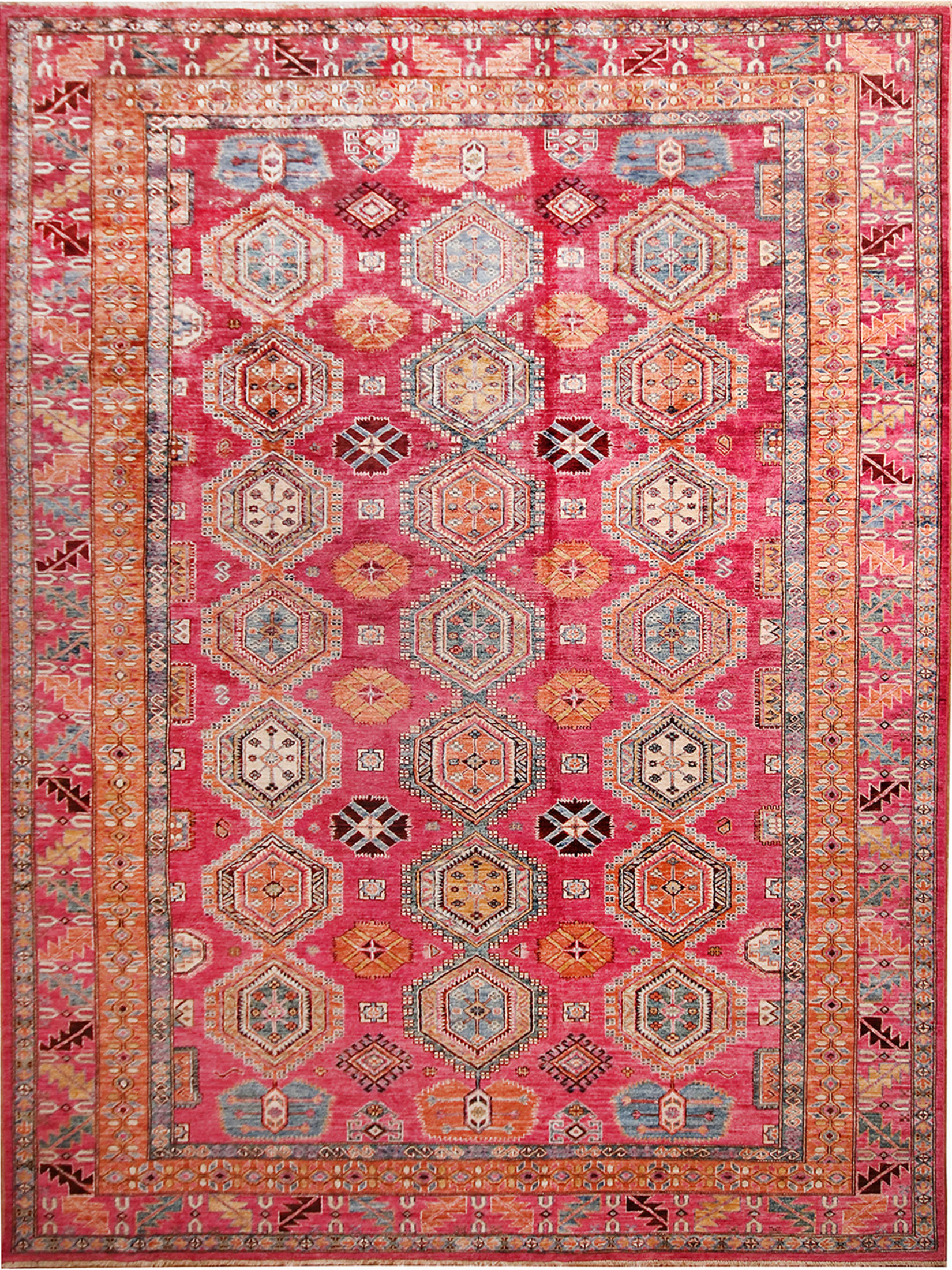 Kazak Ghazni ca. 255 x 339 cm, Unikat / Einzelstück