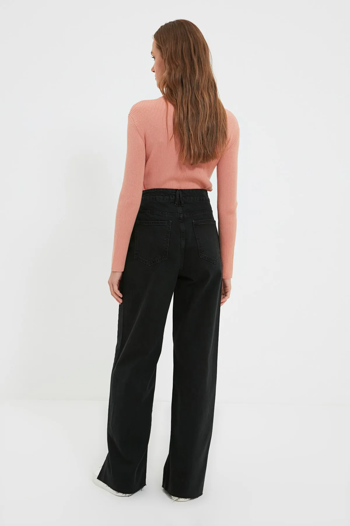 Trendyol Modest  Jeans - Schwarz - Wide Leg