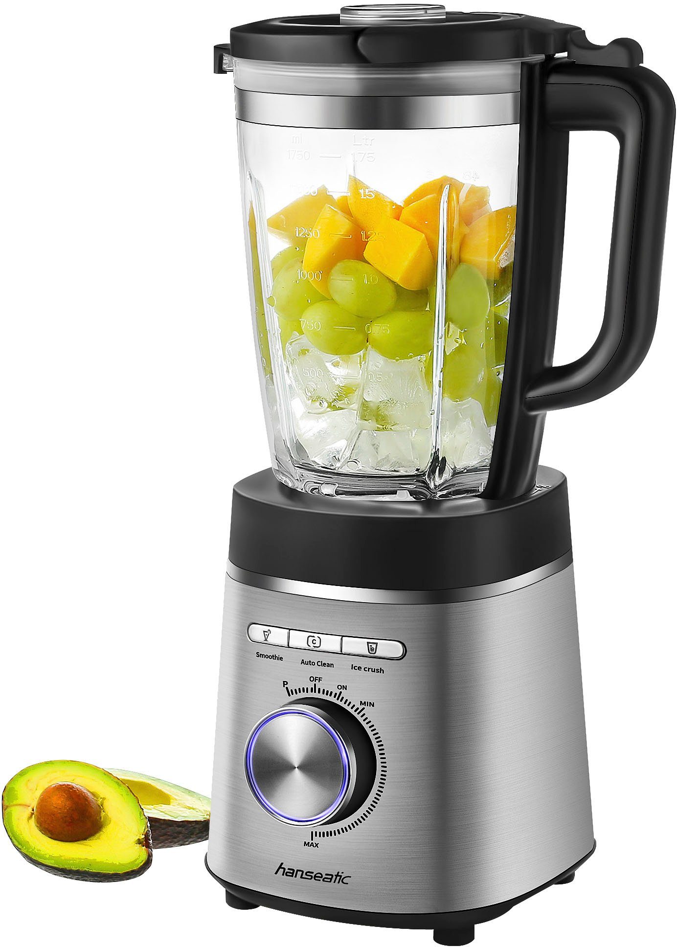 Hanseatic Standmixer HBL14001175SD, 1400 W