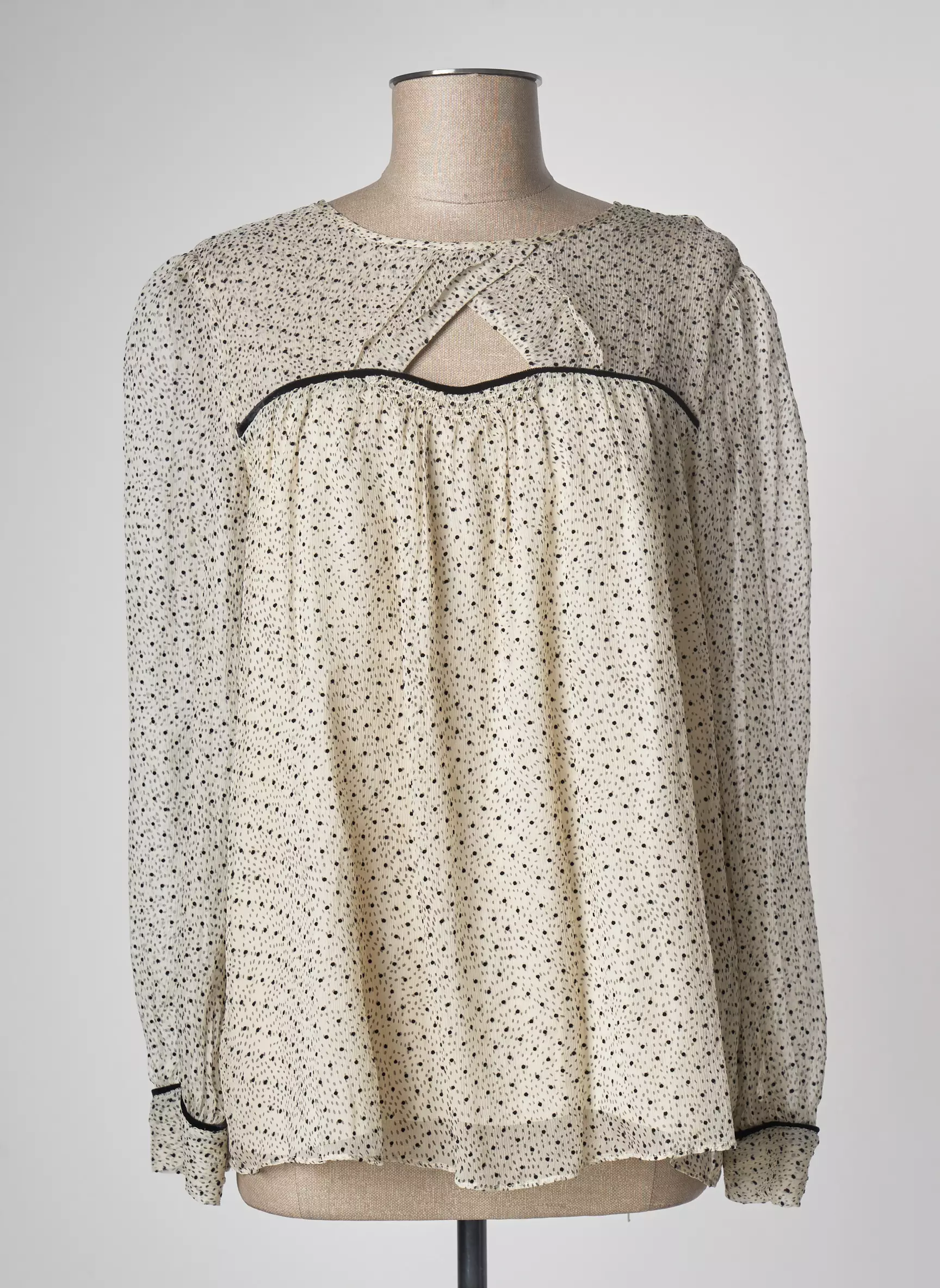 Ba Sh Blouses Femme couleur beige