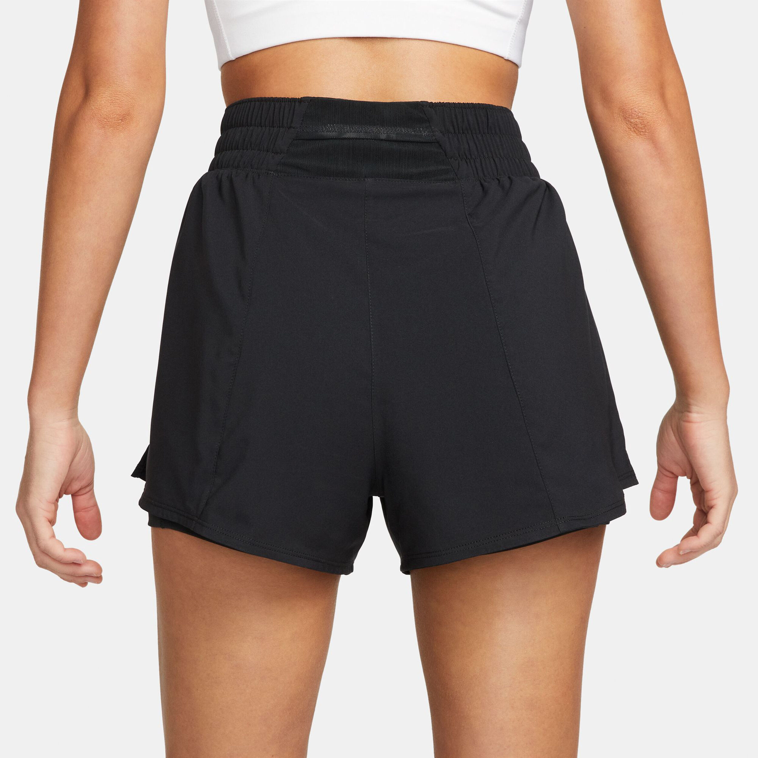 Dri-Fit One Heritage 3in 2in1 Shorts Damen - Schwarz