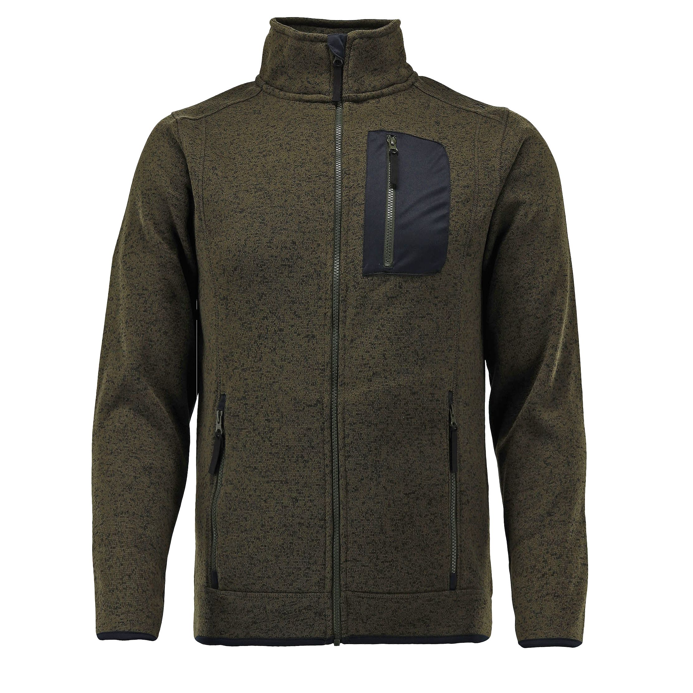 Strickfleece Jacke