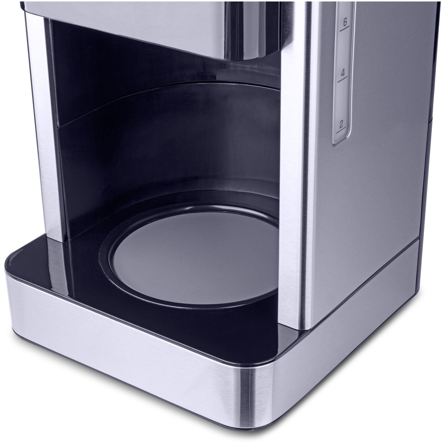 FAKIR Filterkaffeemaschine Aroma Grande, 1.8l Kaffeekanne, Edelstahl, Touch-Display, Dauerfilter, Timer, Selbstreinigung