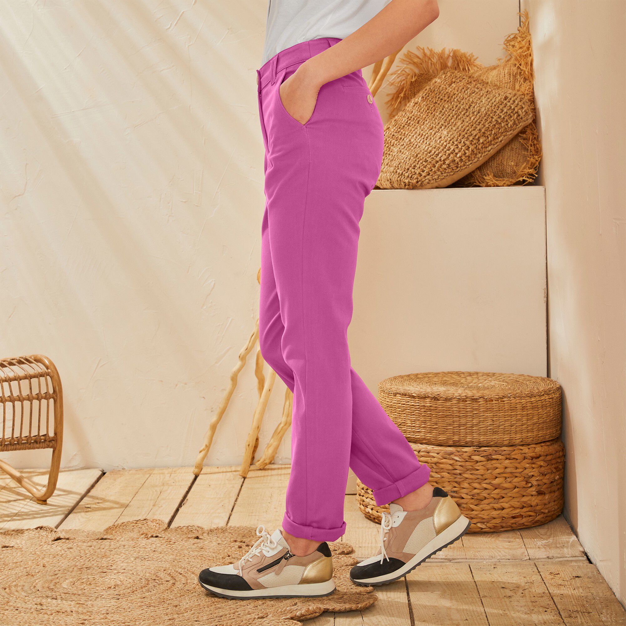 Pantalon chino stretch