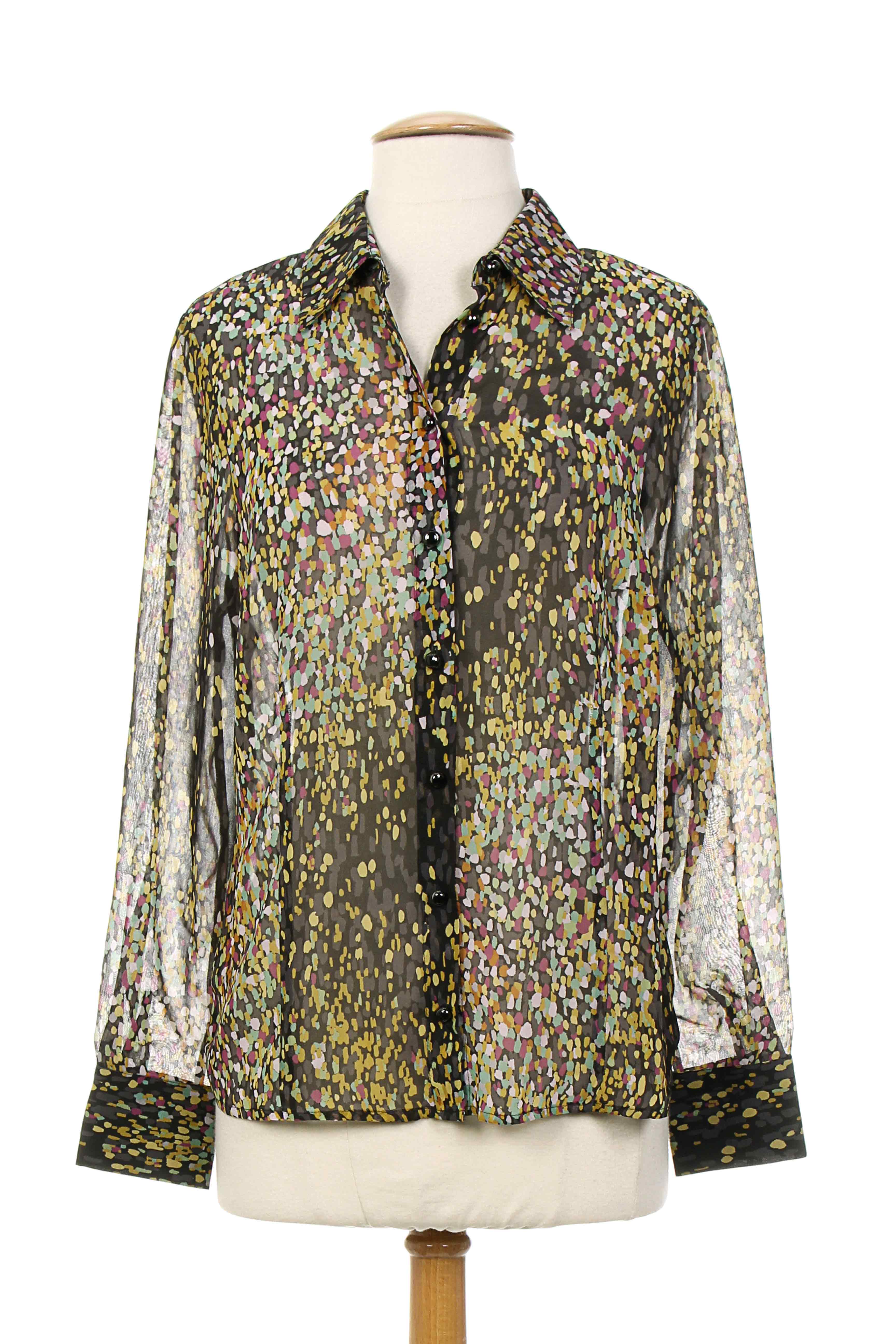 K Tendances Chemisiers Femme couleur jaune