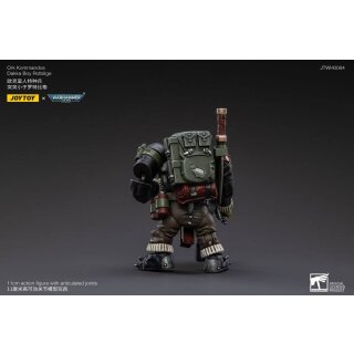 Warhammer 40k Actionfigur 1/18 Ork Kommandos Dakka Boy Rotbilge 13 cm