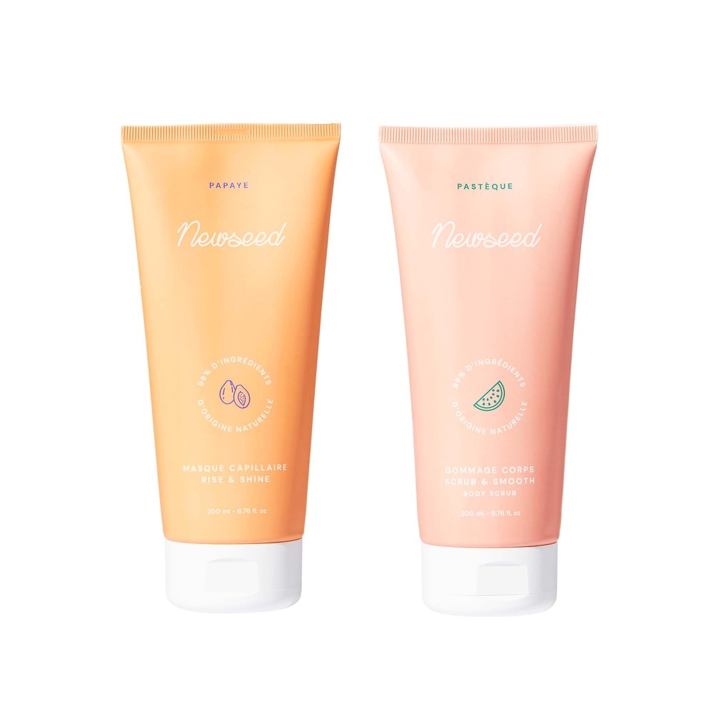 newseed Set head to toe - Masque capillaire & Gommage corps masque capillaire & gommage corps