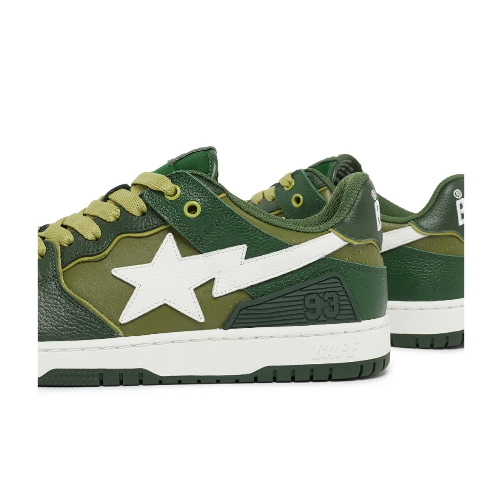 A Bathing Ape Bape SK8 Sta 2M2 001FWJ301024I-GRN / grün