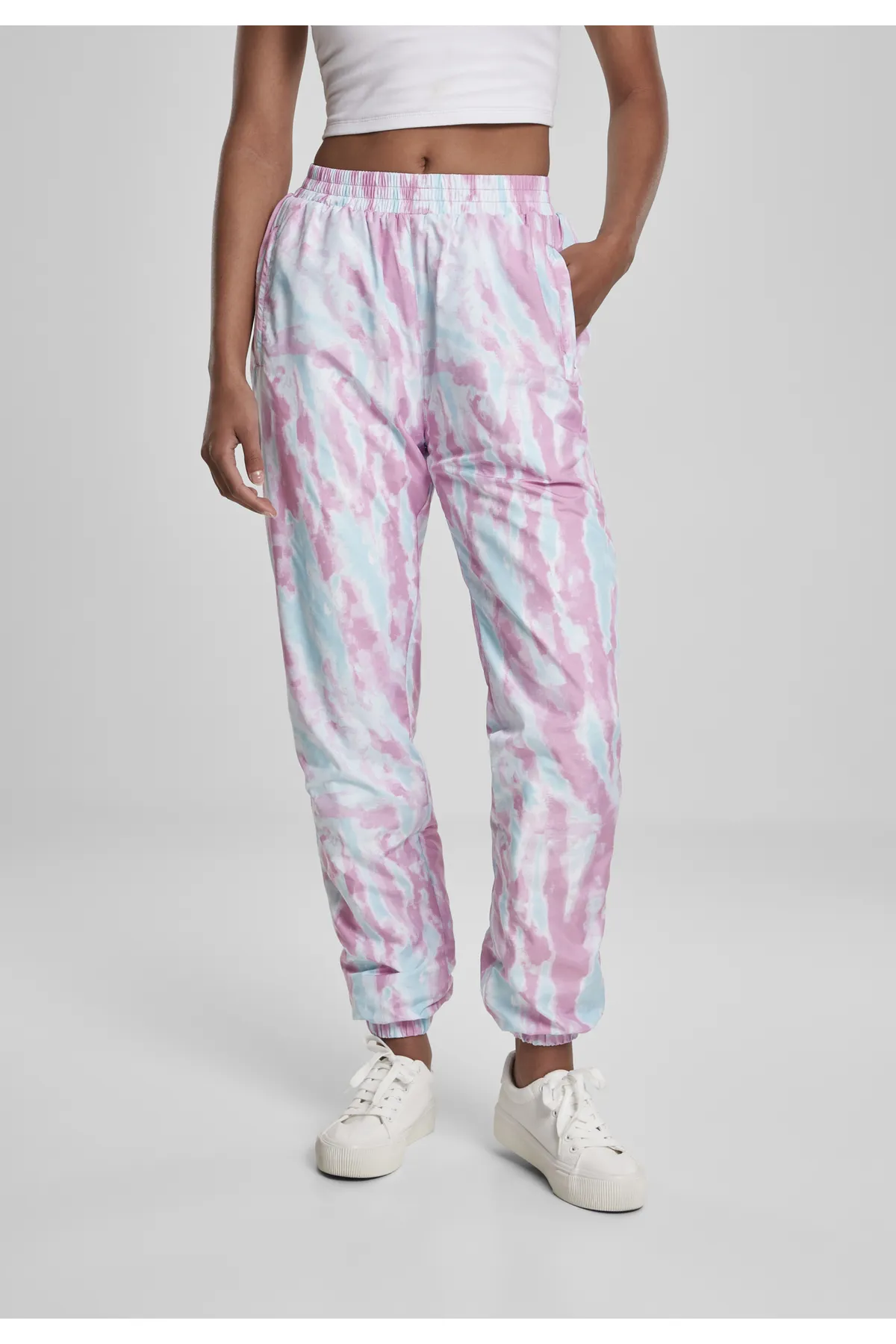 Urban Classics  Damen Ladies Tie Dye Track Pants