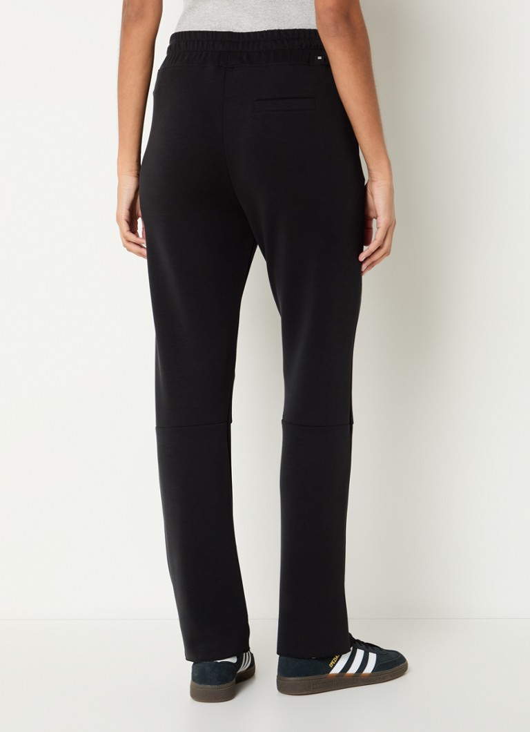 Pantaloni de trening slim fit, cu talie înaltă și logo-ul 10DAYS.