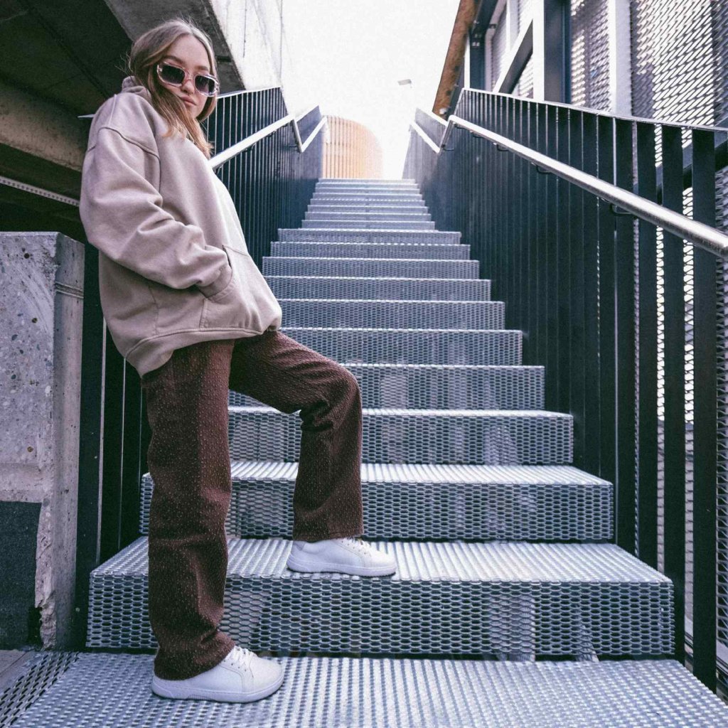 Be Lenka Barebarics Zoom All White Barfußsneakers