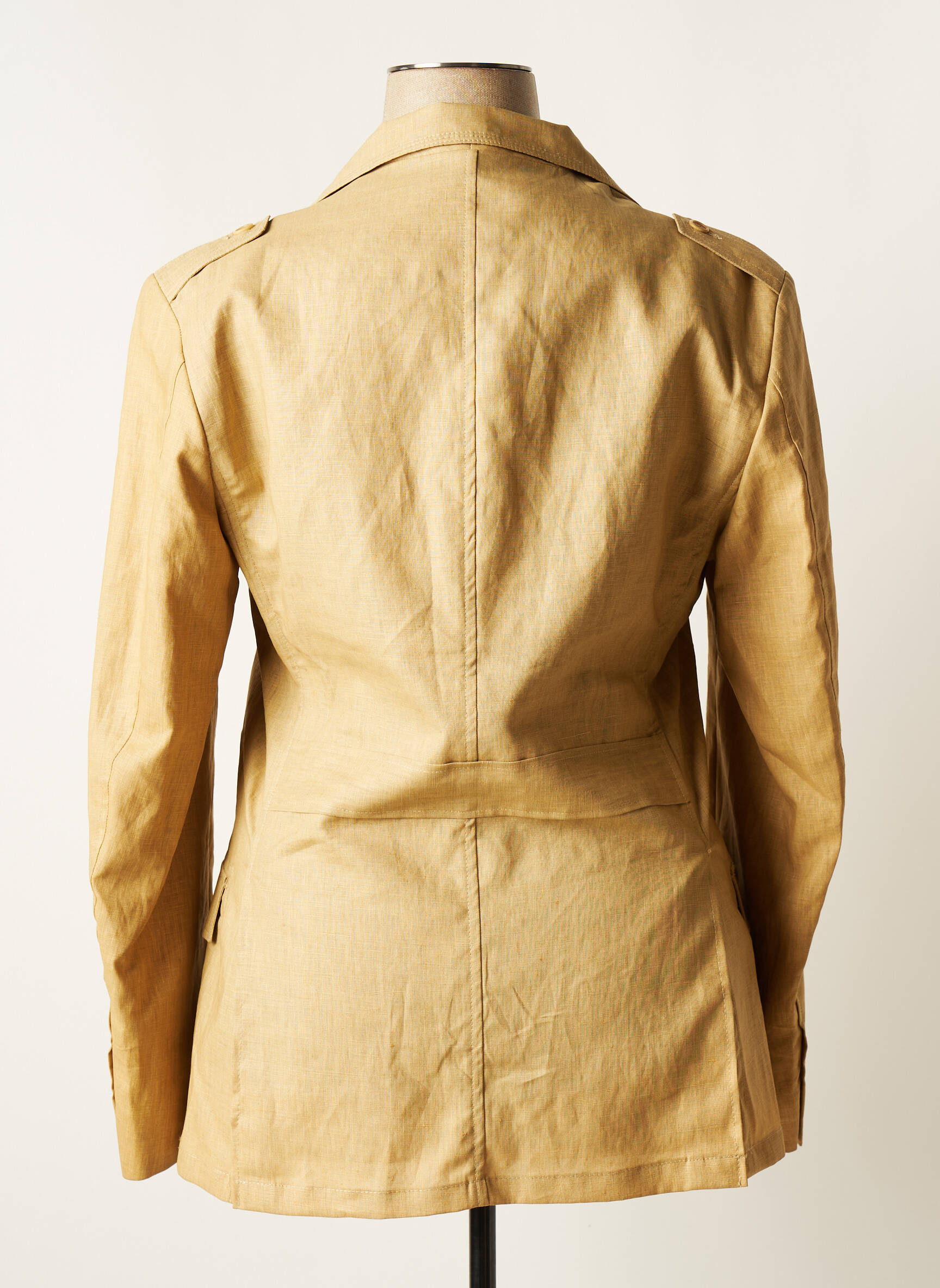 Izac Manteaux Courts Femme couleur beige