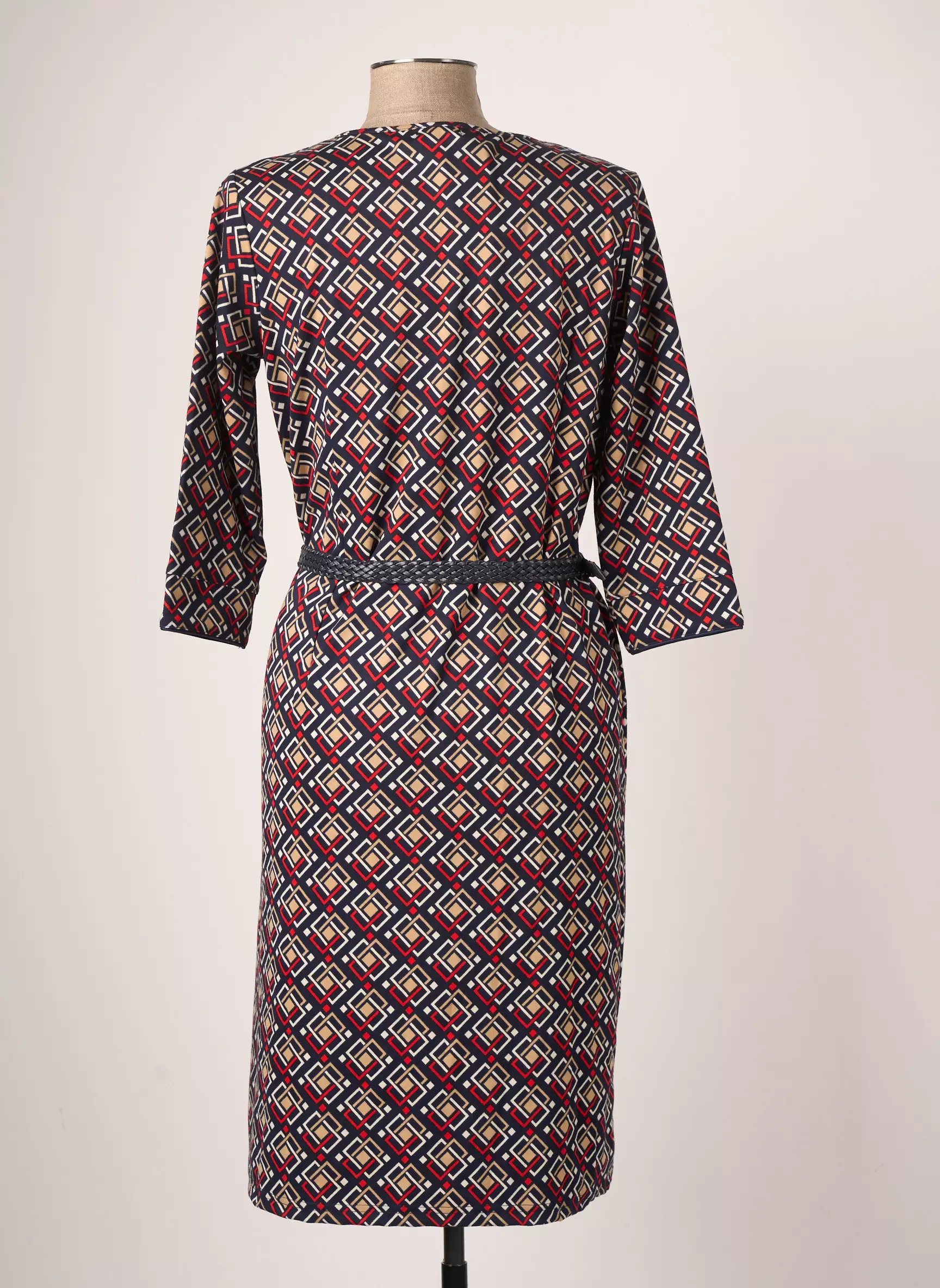 Damart Robes Mi Longues Femme couleur bleu