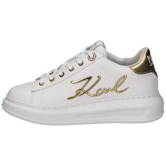 Karl Lagerfeld Kapri Signia Lace Lthr in weiß