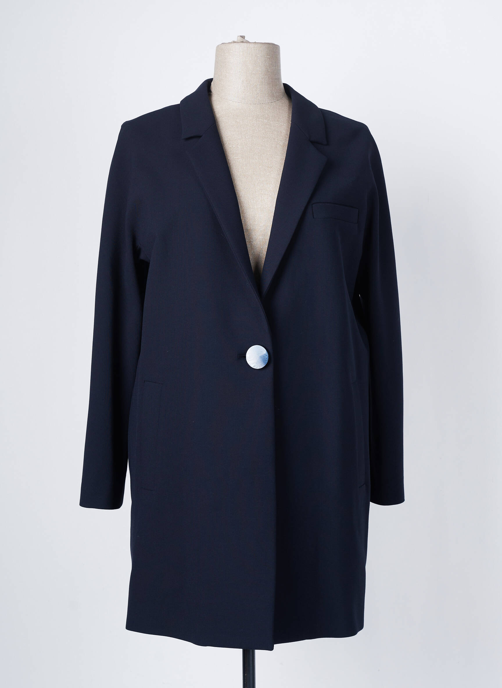 Bruno Saint Hilaire Manteaux Longs Femme couleur bleu
