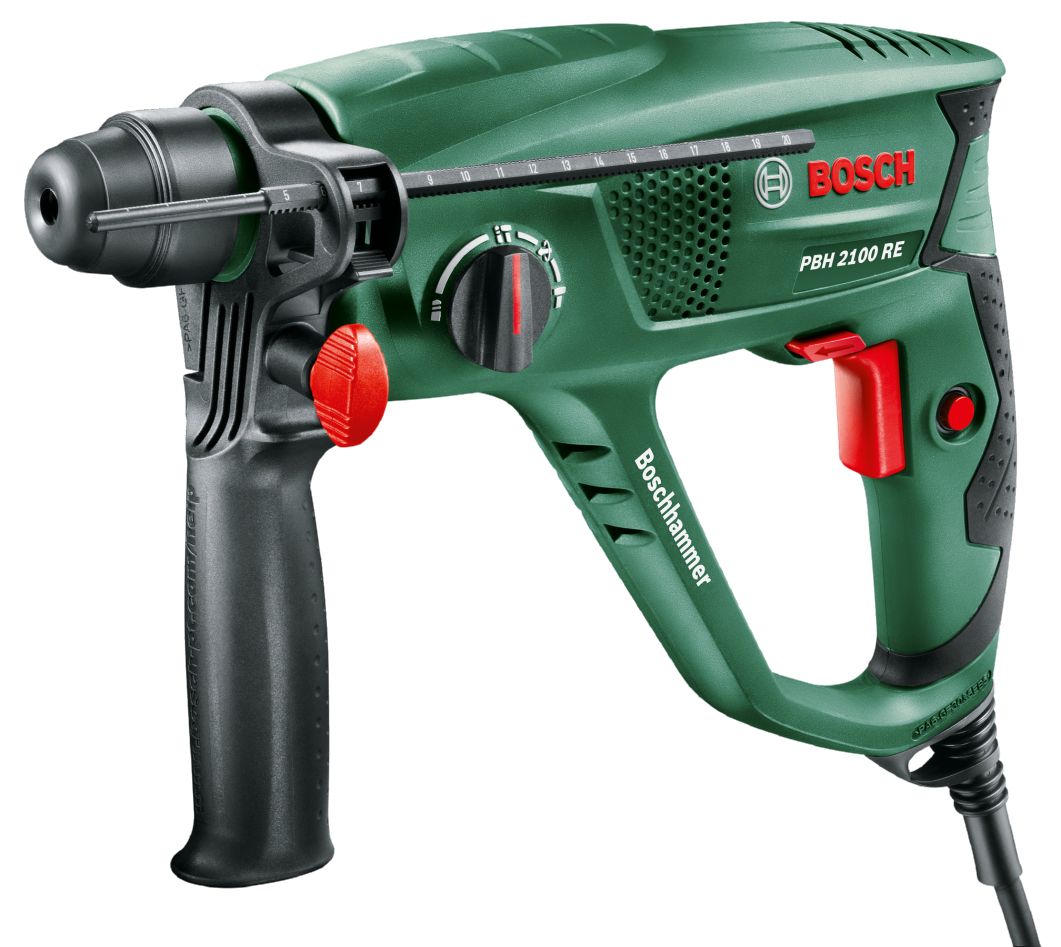 Sada vrtacích kladiv Bosch Green 06033A9302 PBH 2100 RE v kufříku