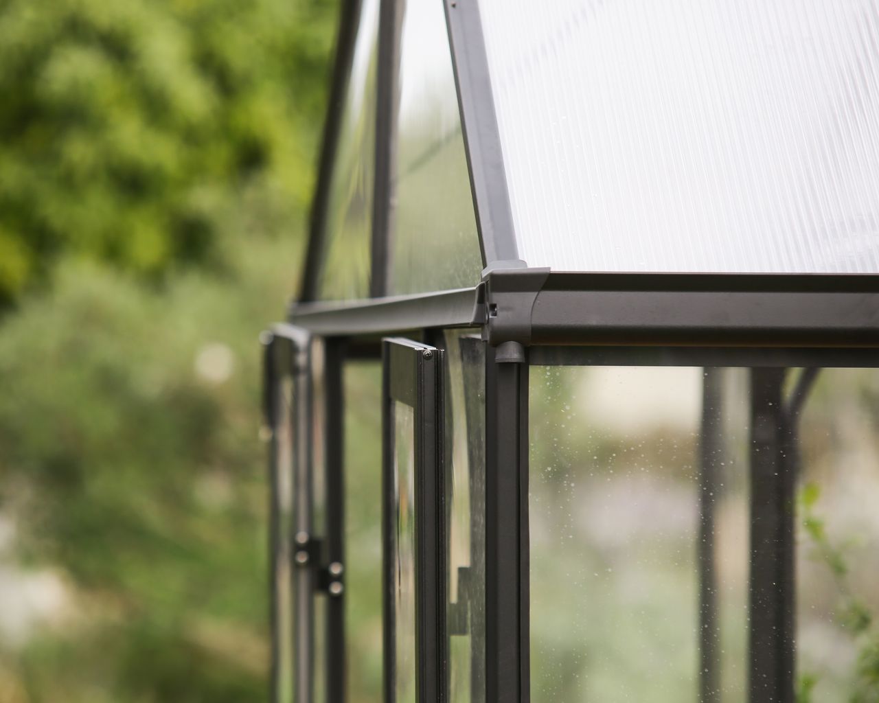 Canopia by Palram Triomphe Gardenchalet, schwarz, 16 m²