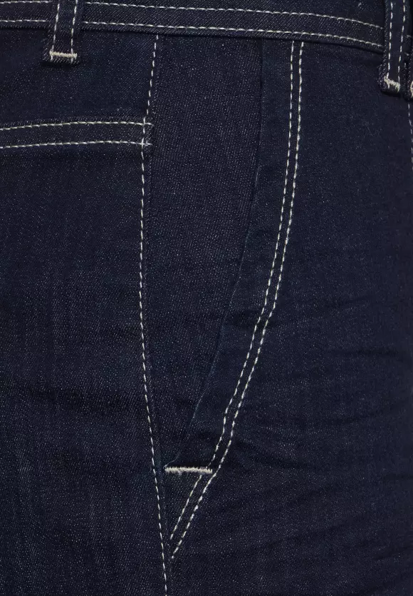 CECIL Slim Fit Denim mit Wide Legs