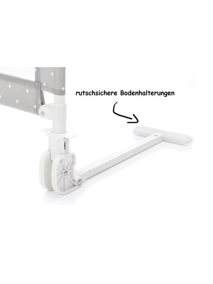 Kinderhaus Blaubär Fillikid TOP Bettgitter für Boxspringbetten in Grau günstig kaufen 135 x 50 cm