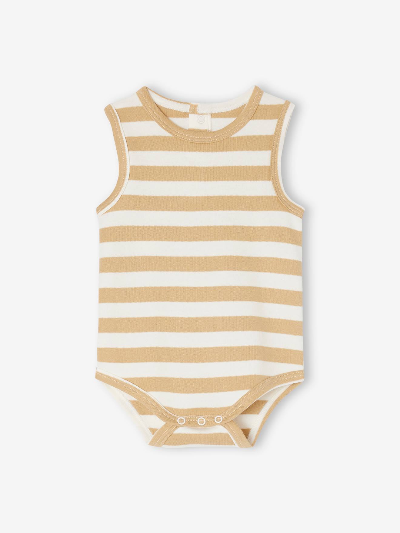 Vertbaudet 5er-Pack Baby Bodys Bio-Baumwolle Oeko-Tex - mintgrün