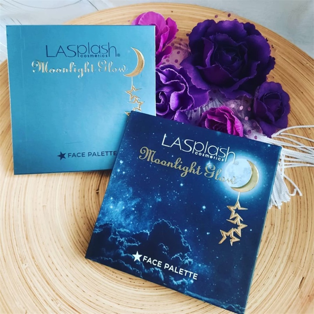 LaSplash Moonlight Glow Face Palette Moon Highlighter