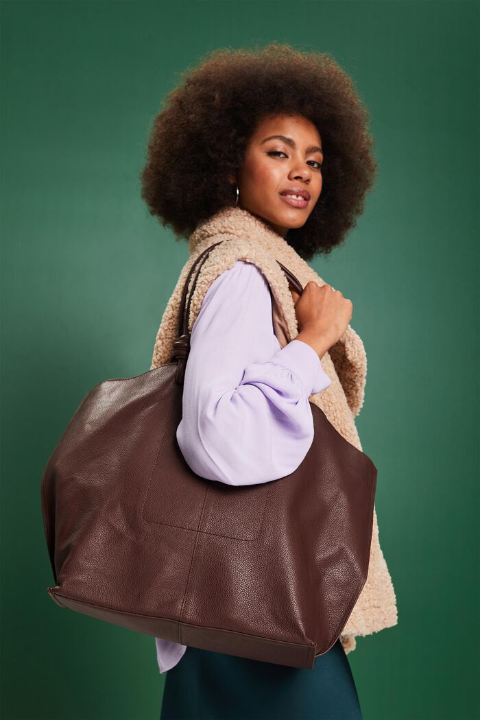 Tote Bag aus Leder