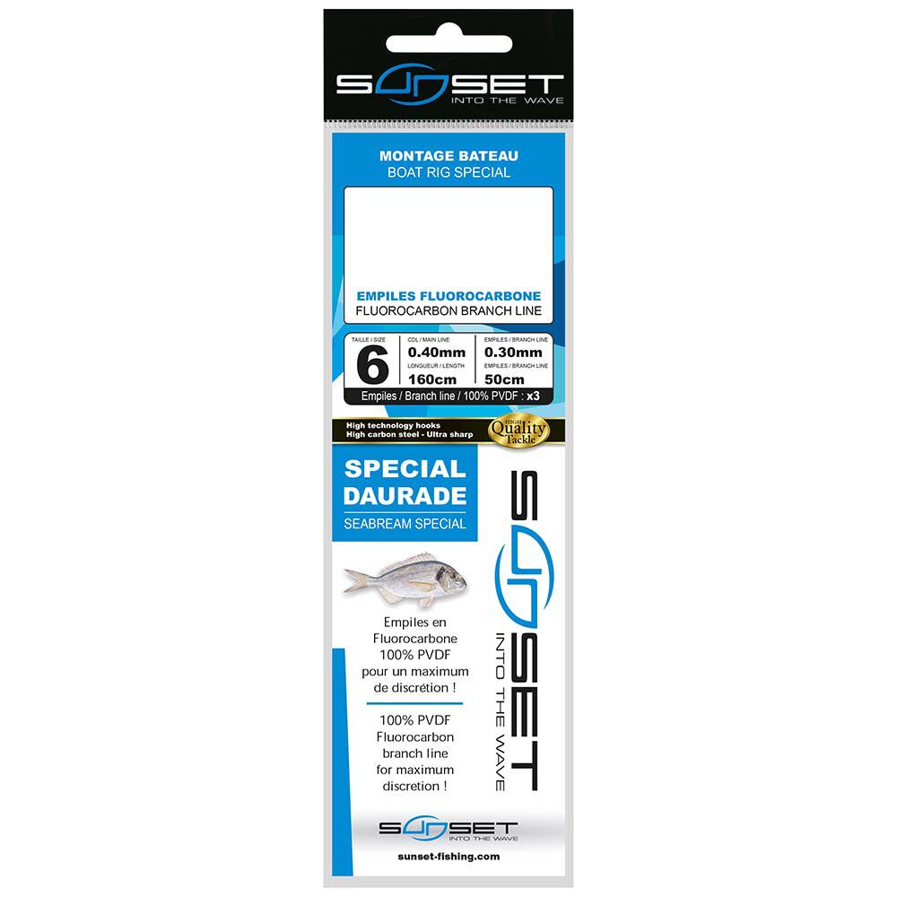 BDL Boat RS Competition Spec Sea Bream/Fluoro 3x50 Sunset
